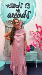 VESTIDO CUADRITO DALIA