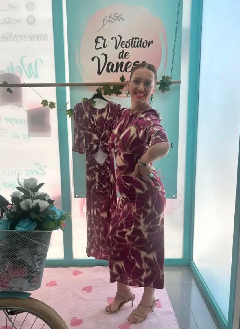OFERTA VESTIDO MORADO MARI