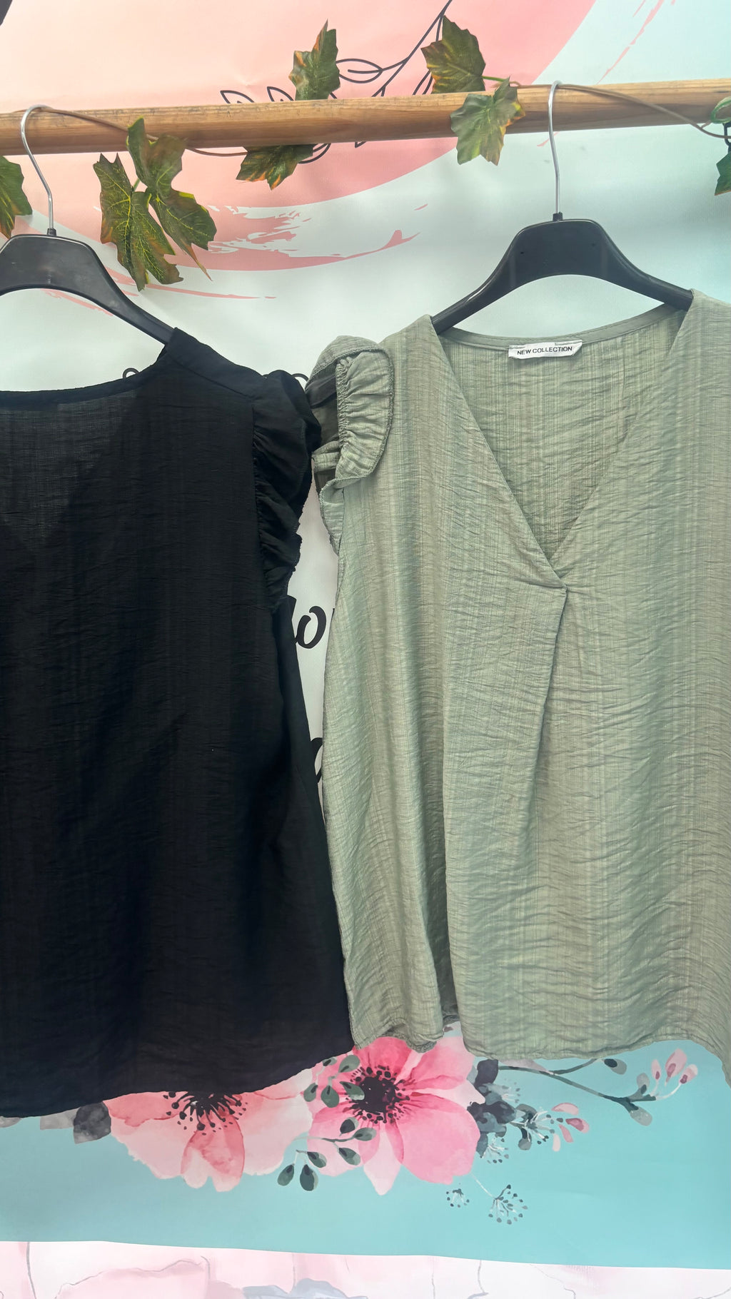 CAMISETA VOLANTES COLORES