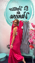 VESTIDO RAYAS GABRIELA