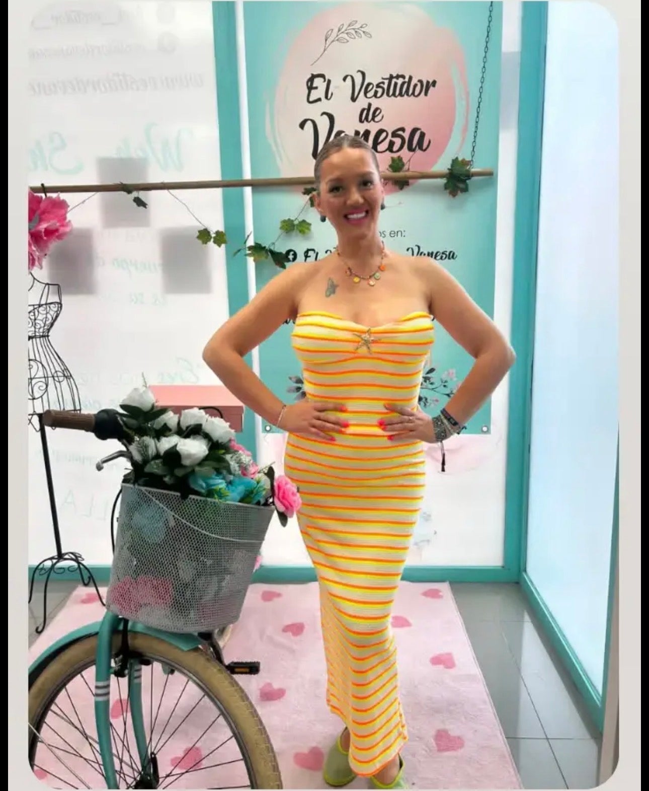 VESTIDO FLÚOR CHLOE