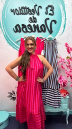 VESTIDO RAYAS GABRIELA