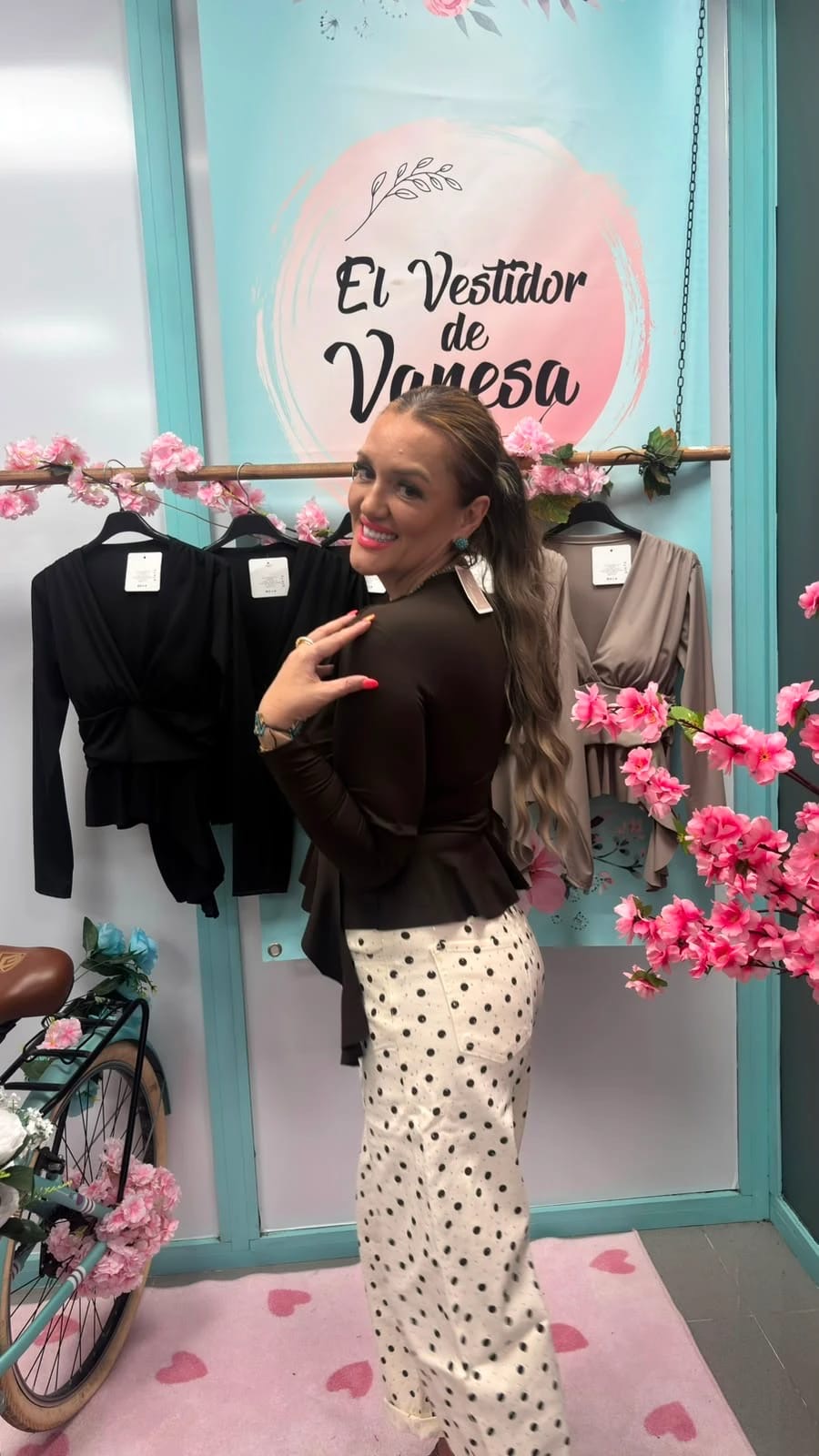 TOP PEPLUM CRUZADO MANGA LARGA