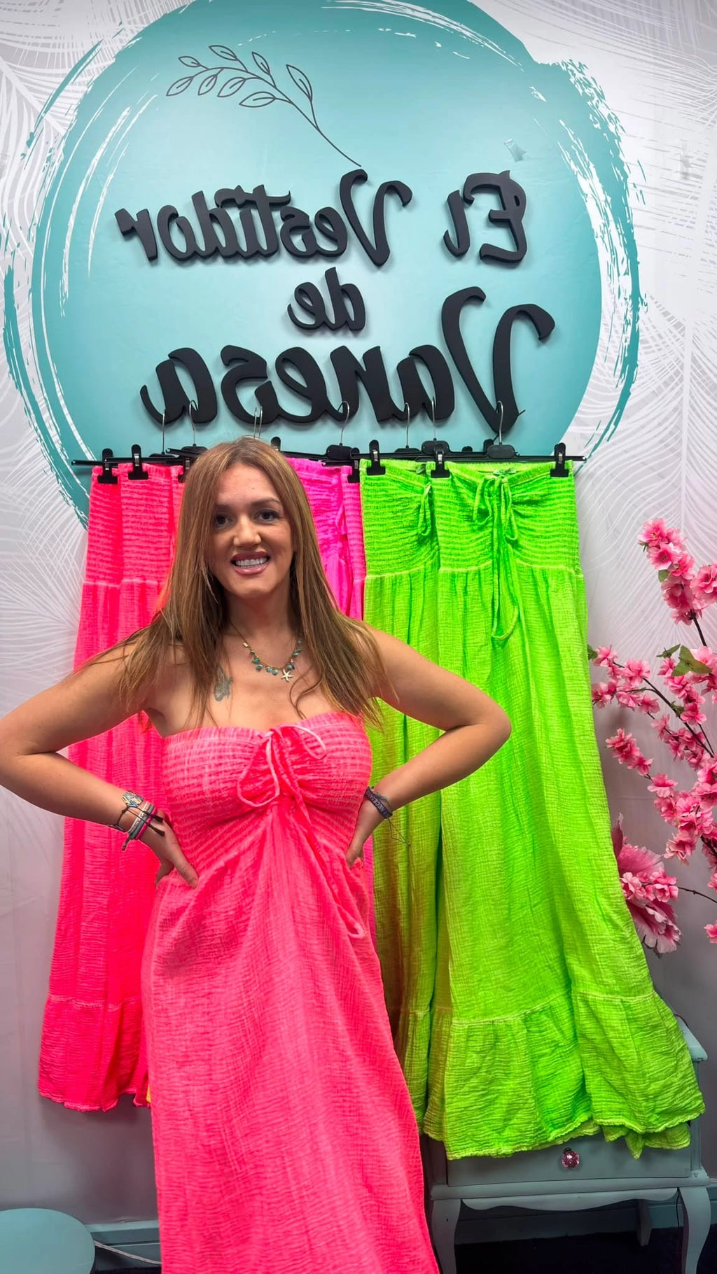 VESTIDO FLUOR FLOREN