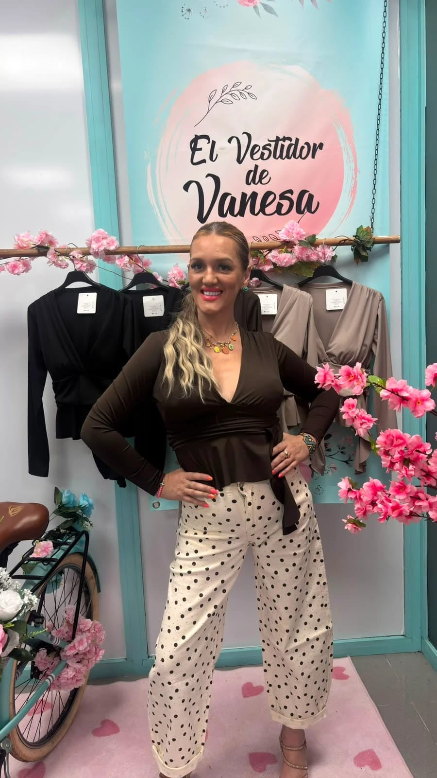 TOP PEPLUM CRUZADO MANGA LARGA