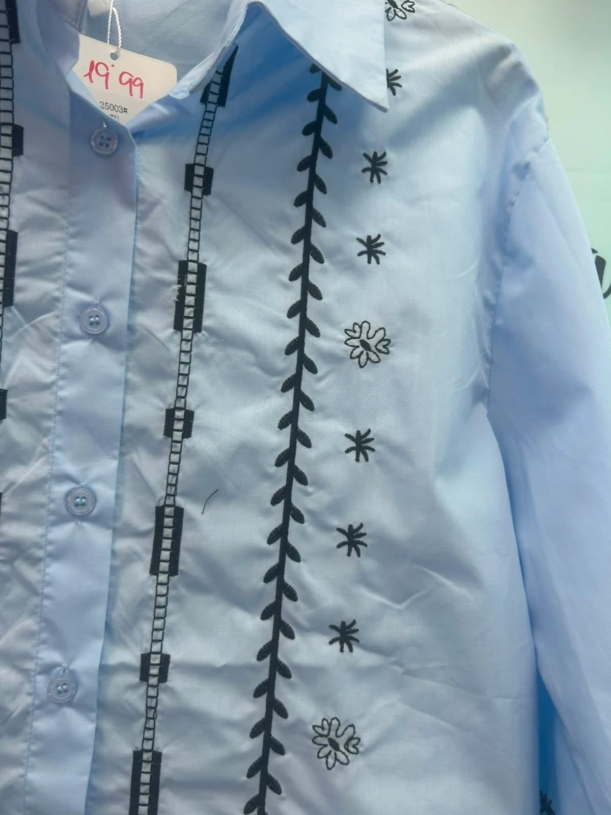 OFERTA CAMISA ÉTNICA BORDADA