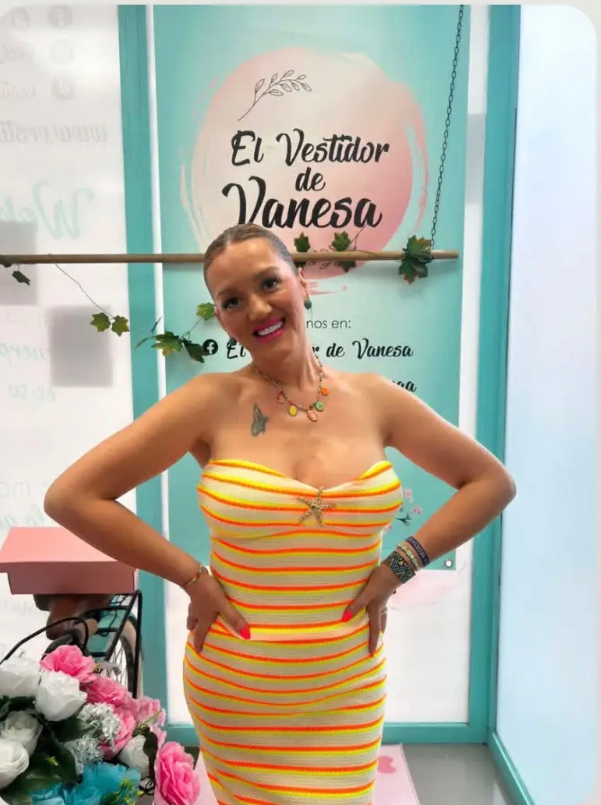 VESTIDO FLÚOR CHLOE