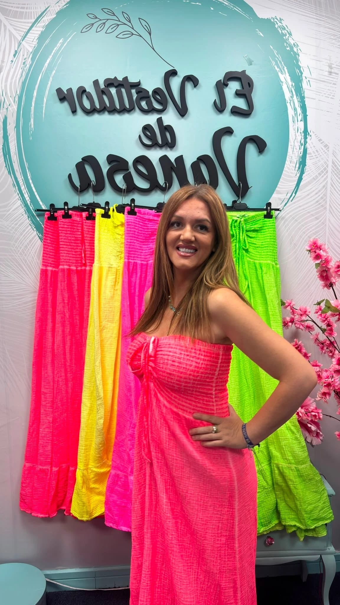 VESTIDO FLUOR FLOREN