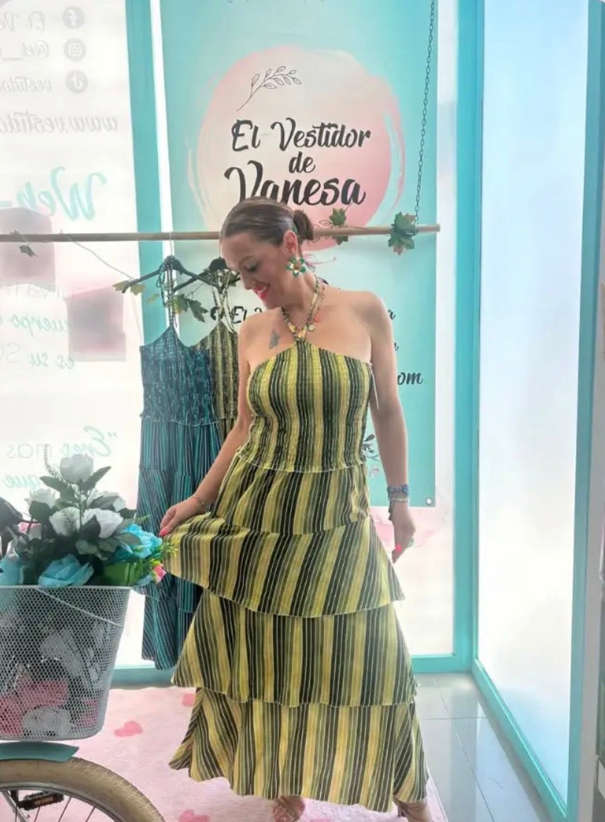 VESTIDO RAYAS PAOLA