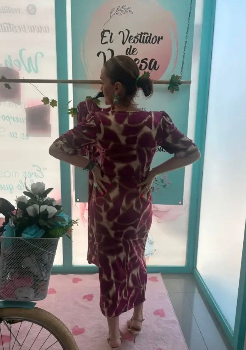 OFERTA VESTIDO MORADO MARI