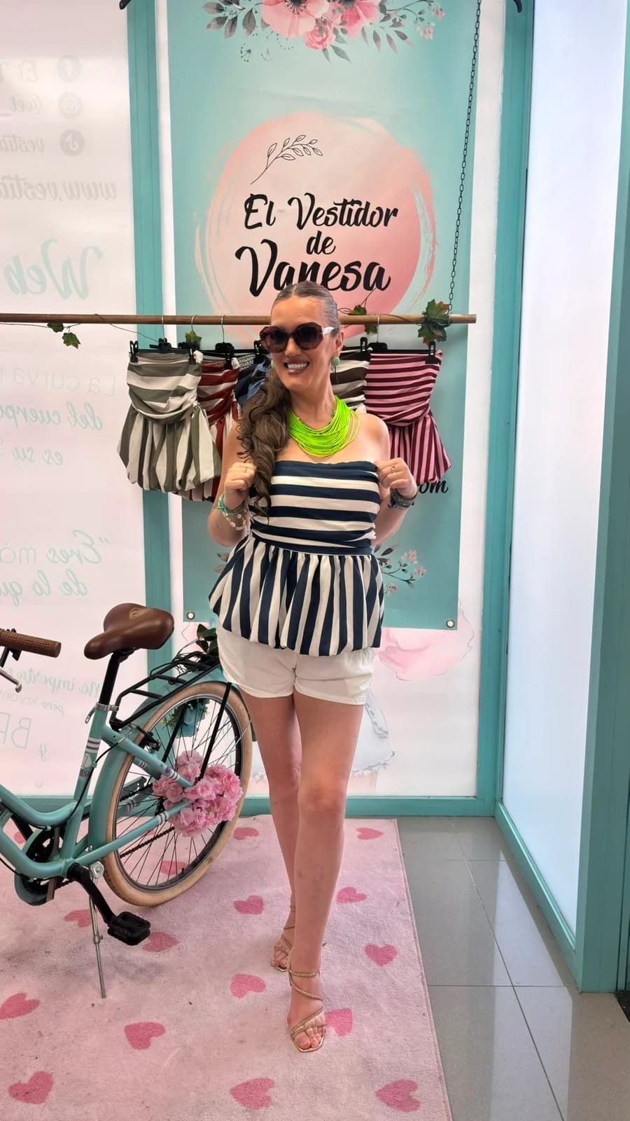 TOPS PEPLUM RAYAS