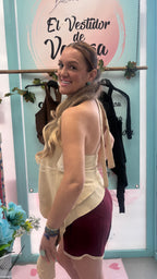 TOP HALTER ASIMÉTRICO
