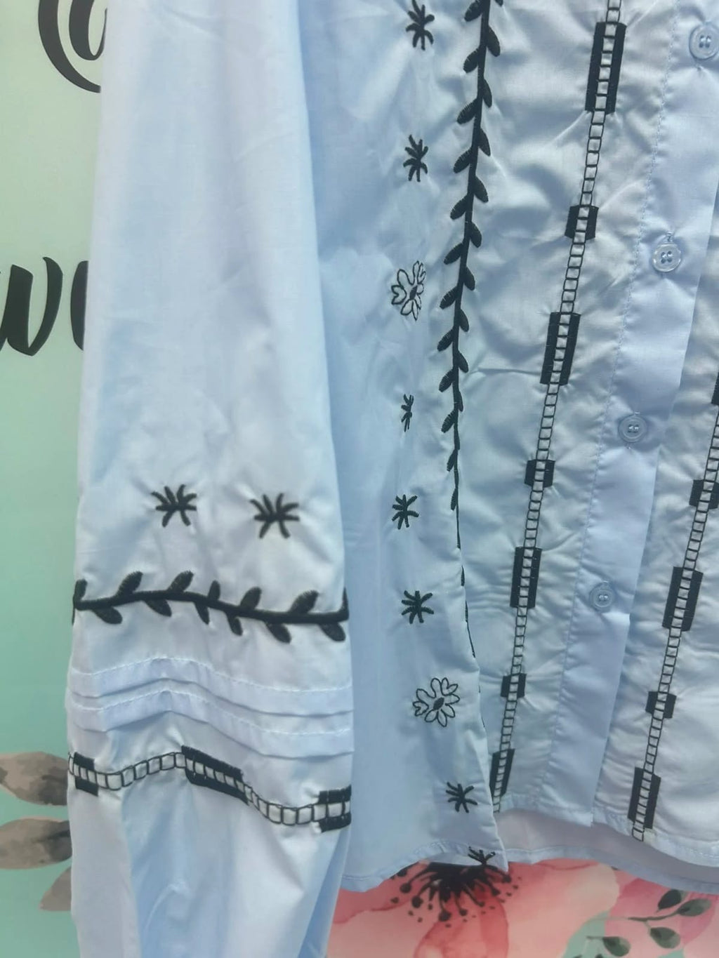 OFERTA CAMISA ÉTNICA BORDADA