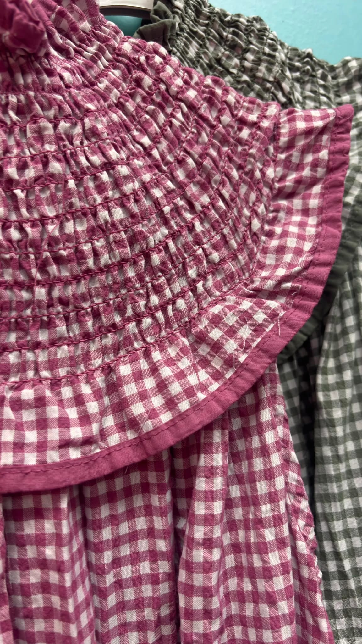 VESTIDO CUADRITO DALIA