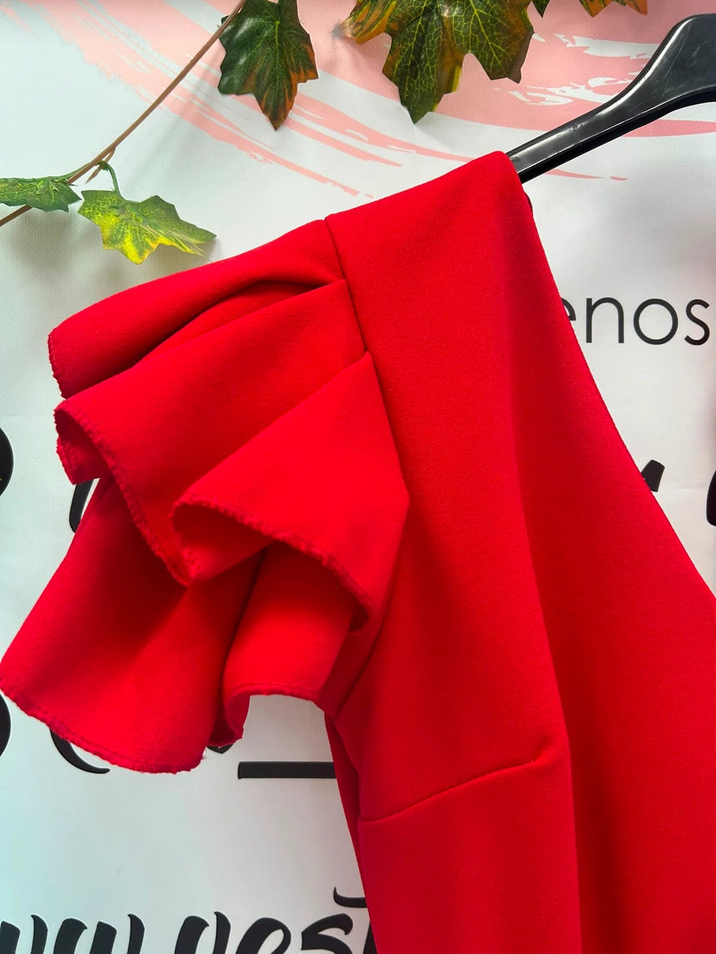 OFERTA VESTIDO ROJO ELEGANTE