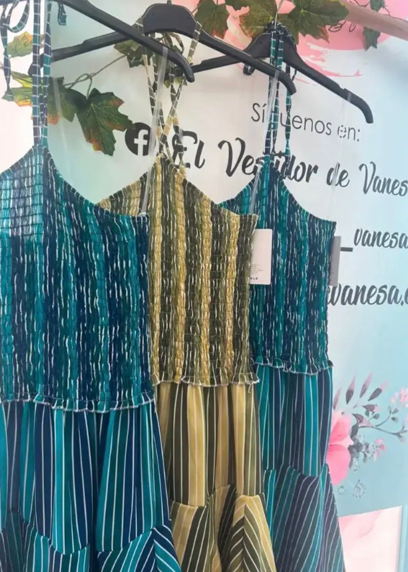 VESTIDO RAYAS PAOLA