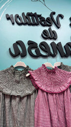 VESTIDO CUADRITO DALIA