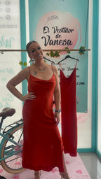 VESTIDO TEJA COCO
