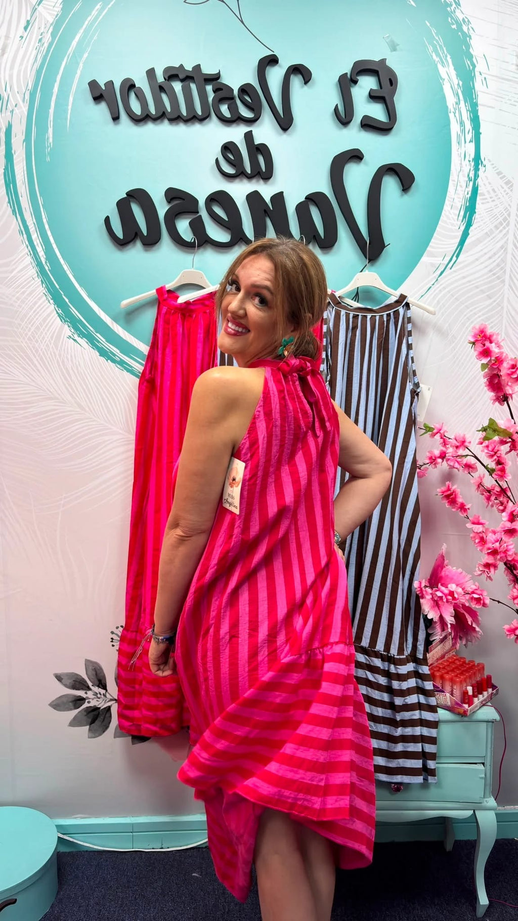 VESTIDO RAYAS GABRIELA