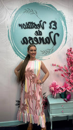 VESTIDO RAYAS PALMERA PIPI