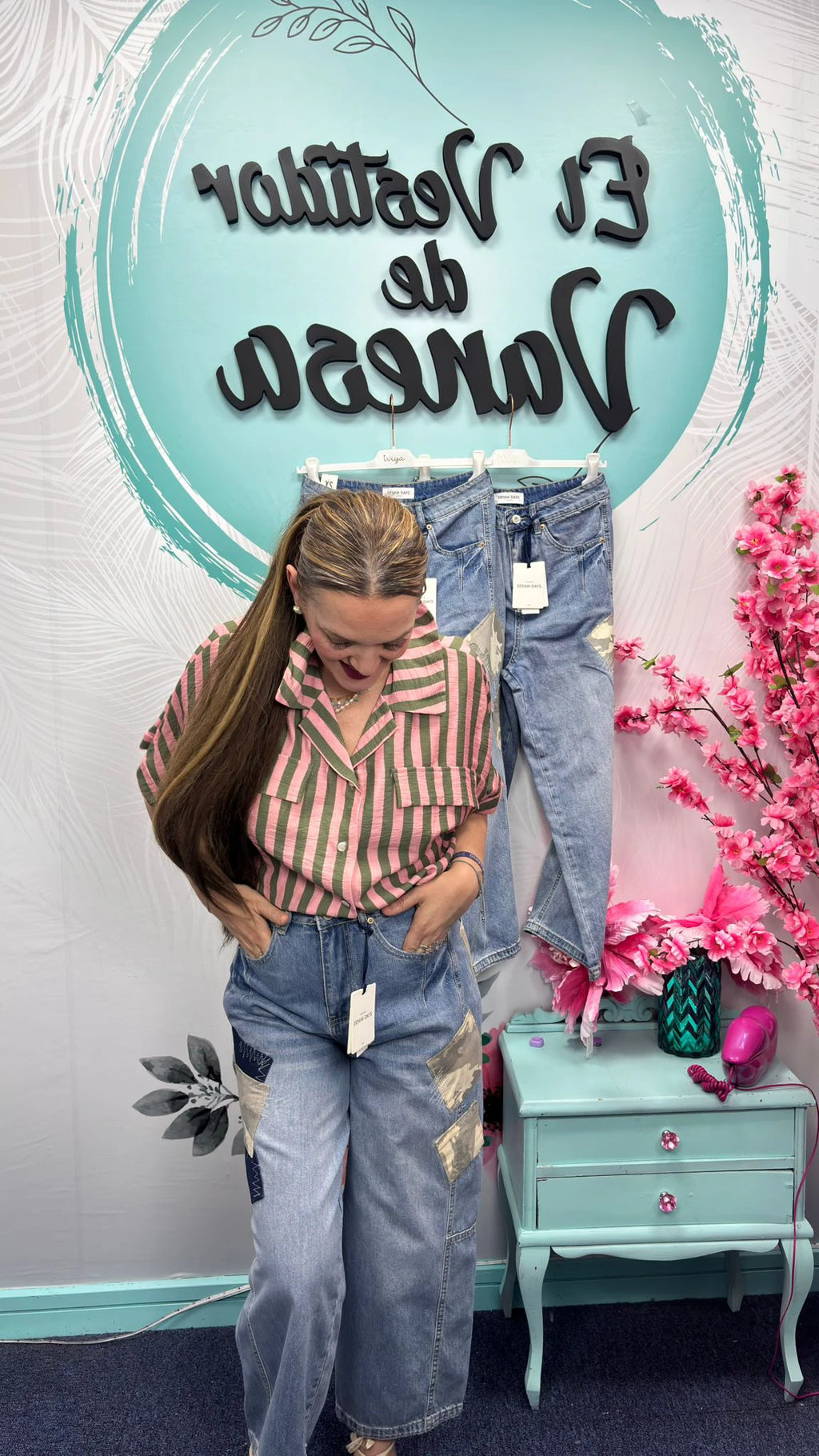 PANTALÓN CORTE CROPPED CARLA