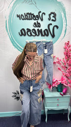 PANTALÓN CORTE CROPPED CARLA