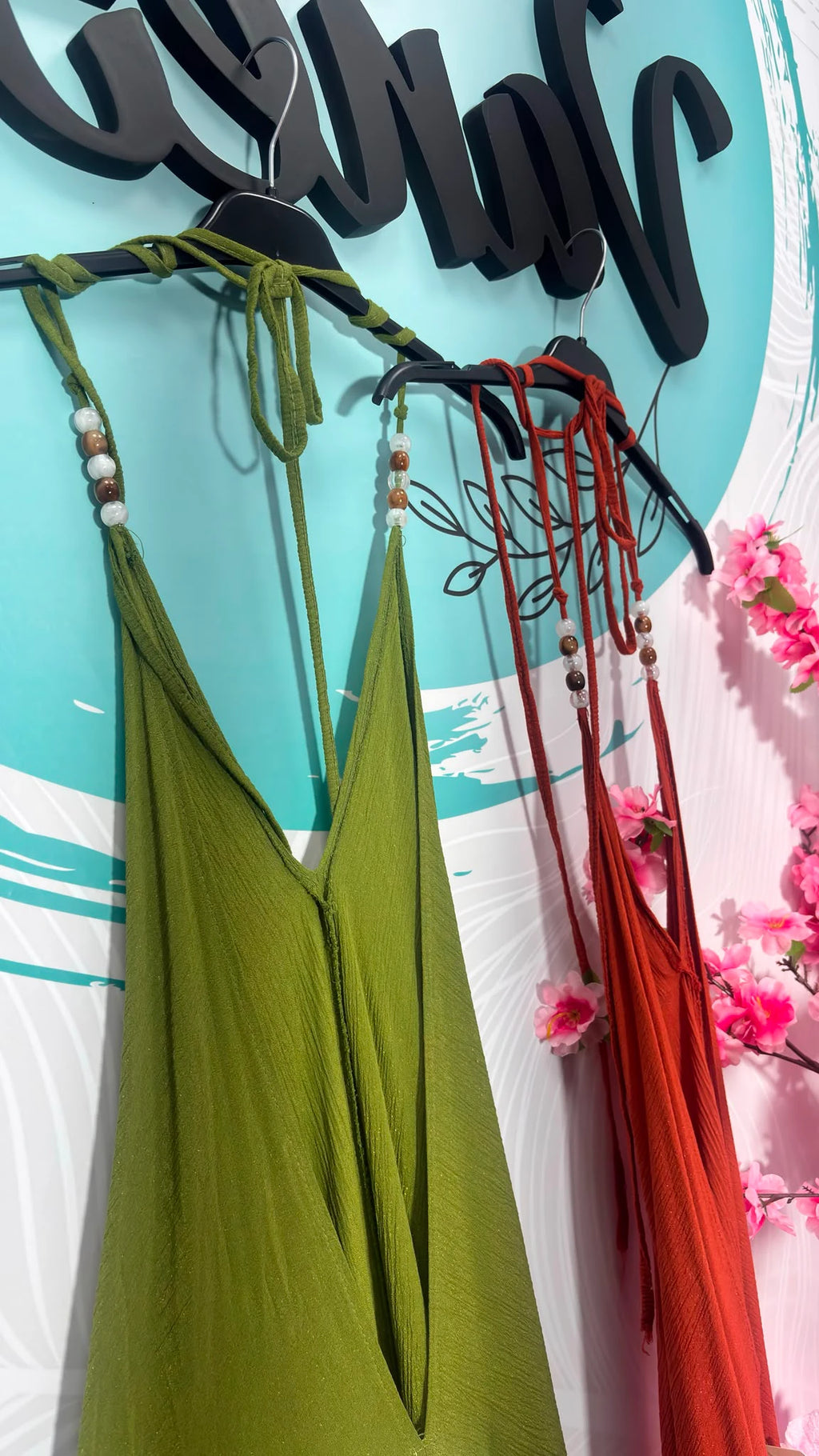 VESTIDO ARANCHA HALTER