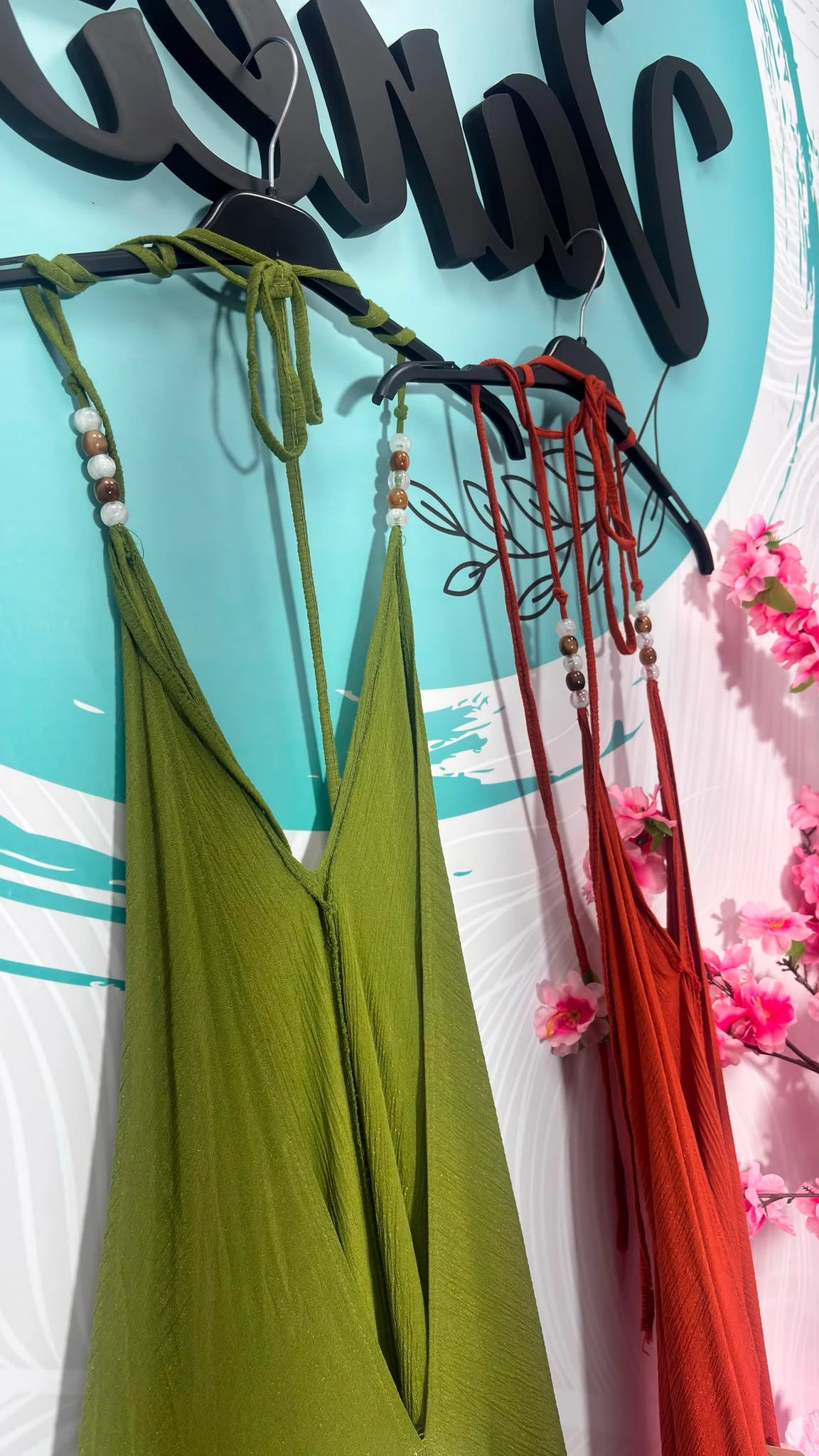 VESTIDO ARANCHA HALTER