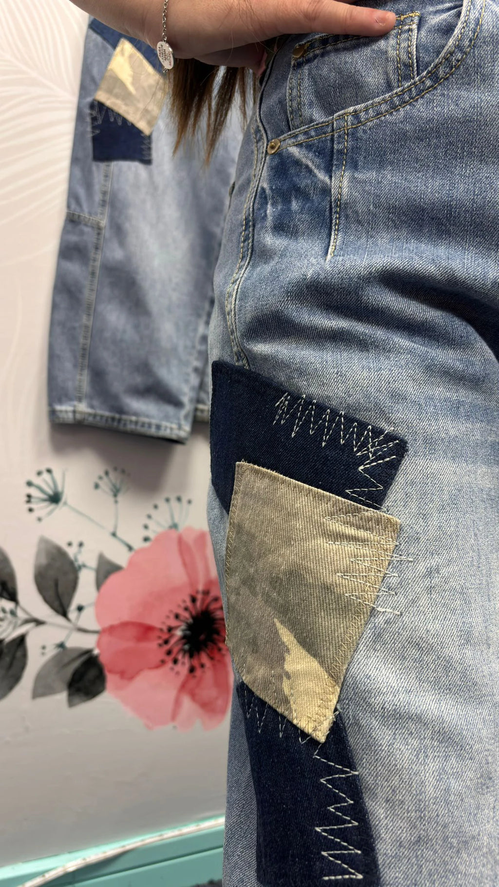 PANTALÓN CORTE CROPPED CARLA