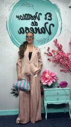 TRAJE SATINADO SILVIA