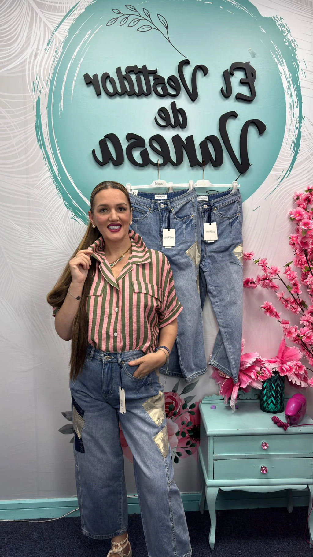 CAMISA SEMILINO RAYAS TANIA