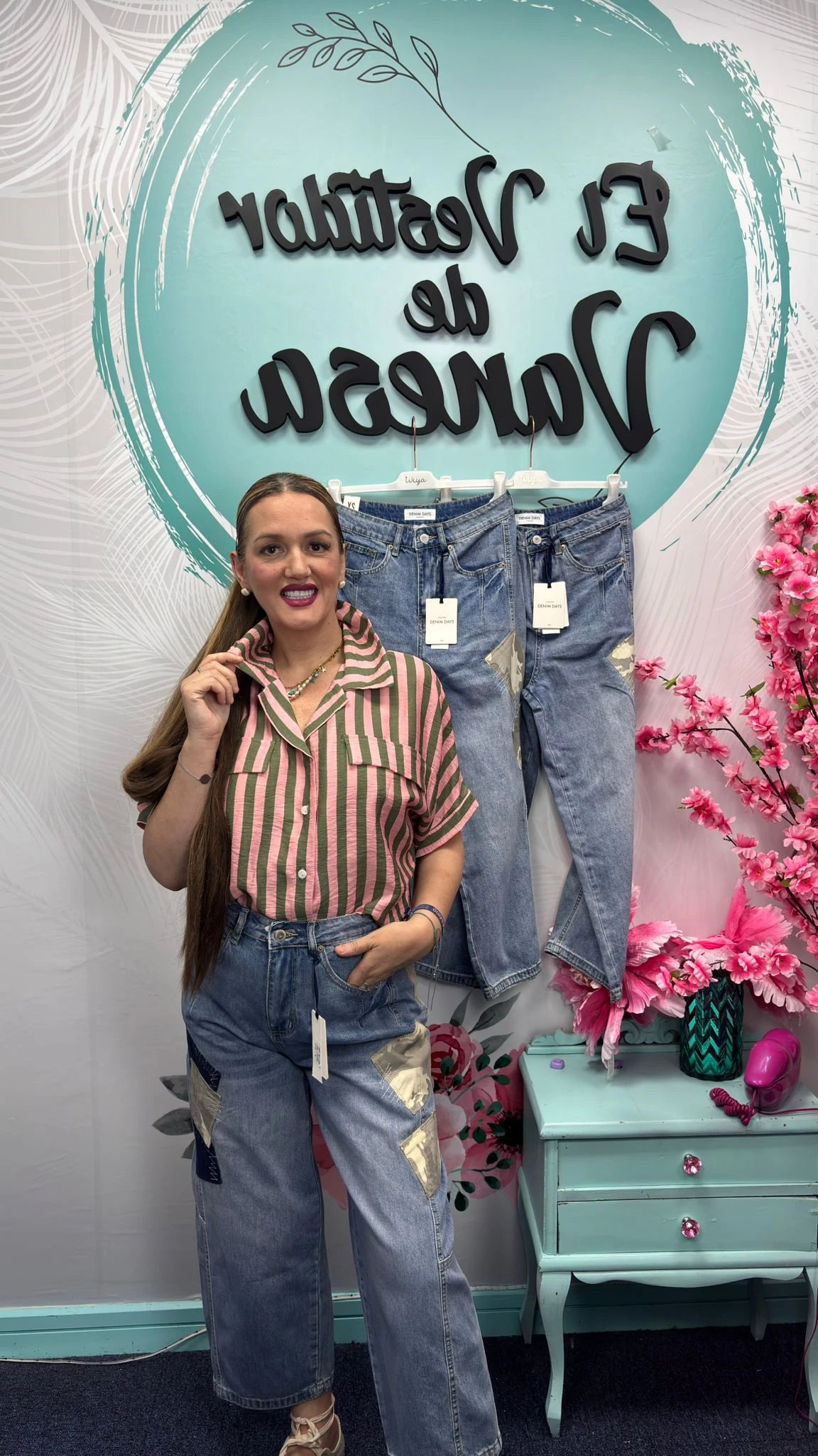 CAMISA SEMILINO RAYAS TANIA