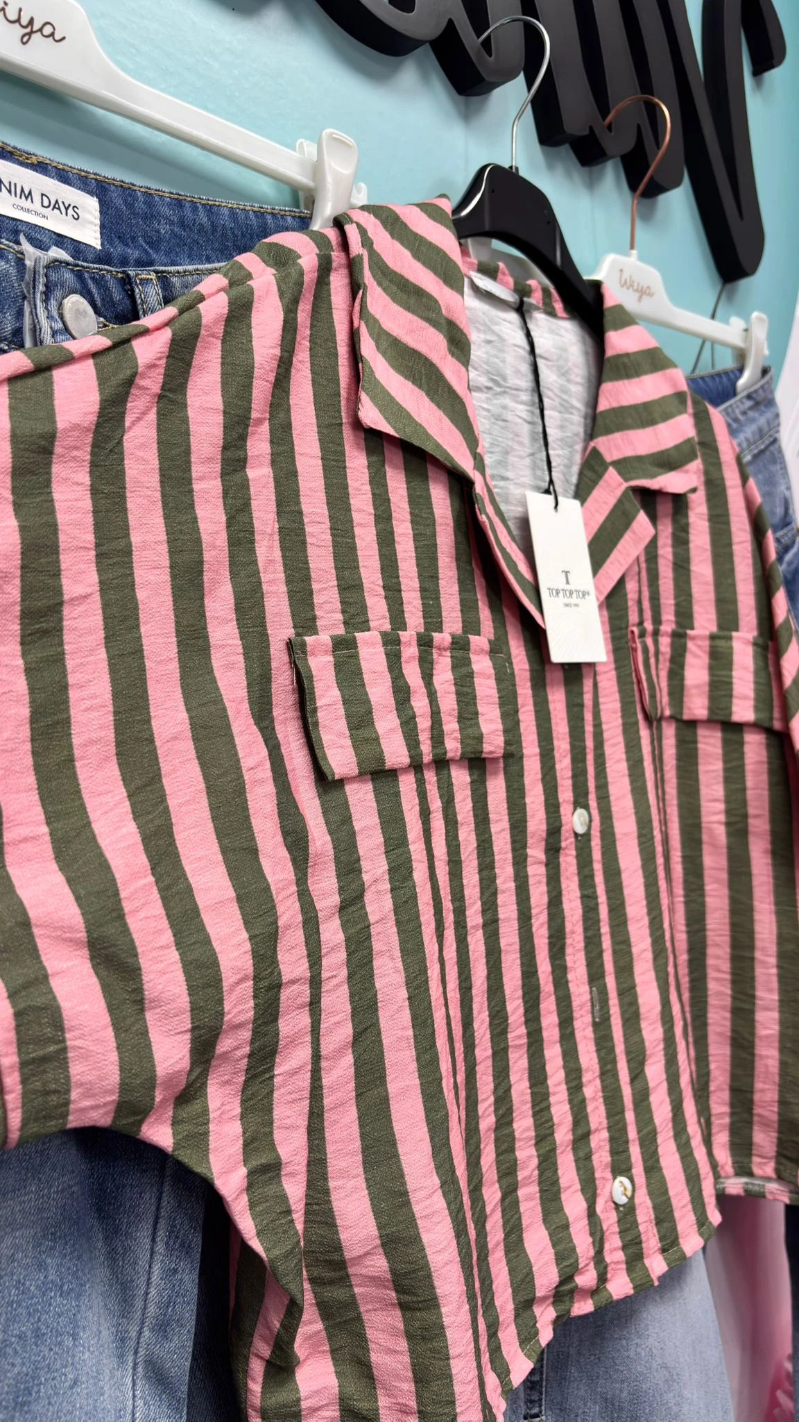 CAMISA SEMILINO RAYAS TANIA