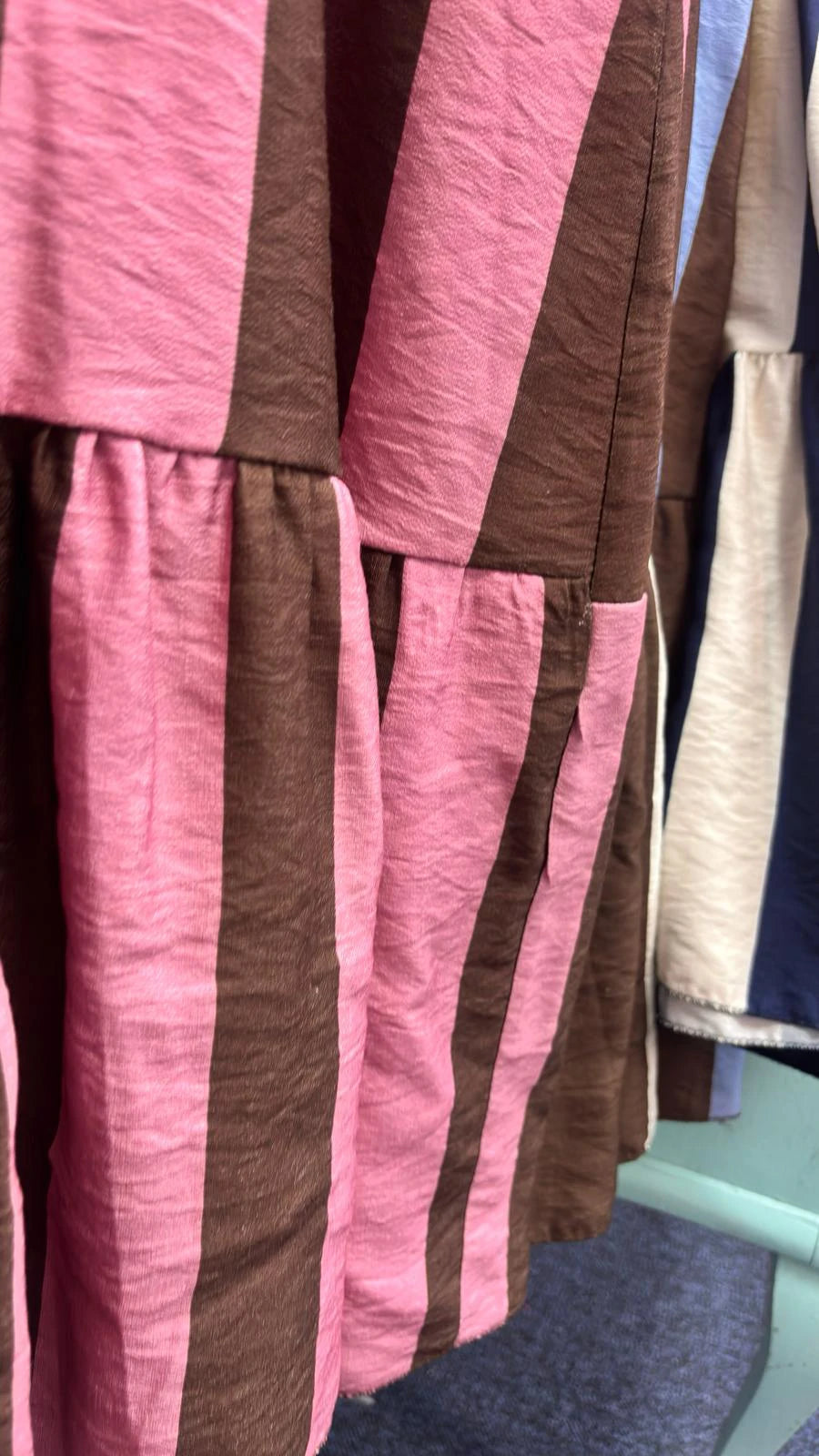 VESTIDO RAYAS DARTACAN