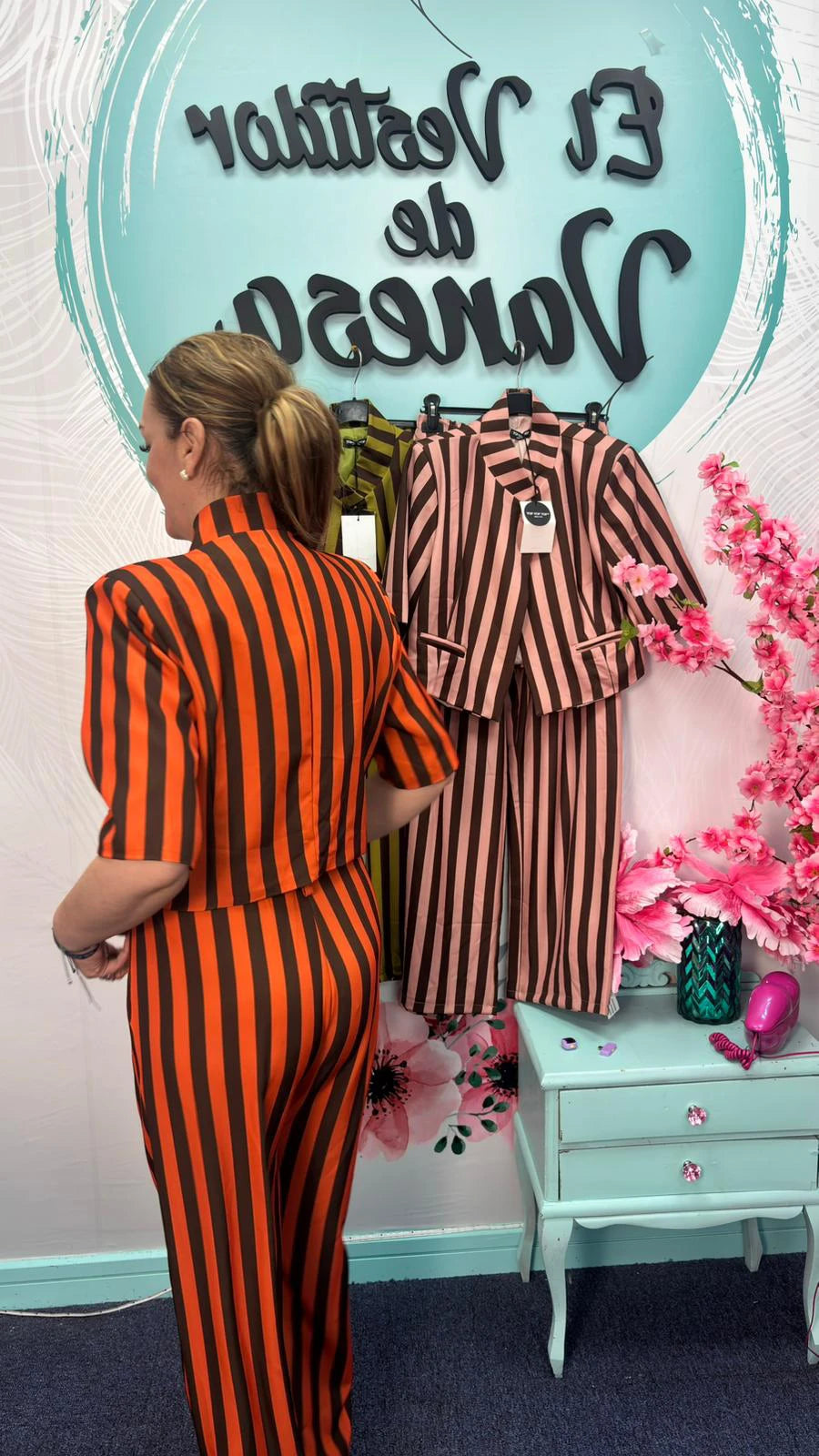 TRAJE RAYAS ROCIO