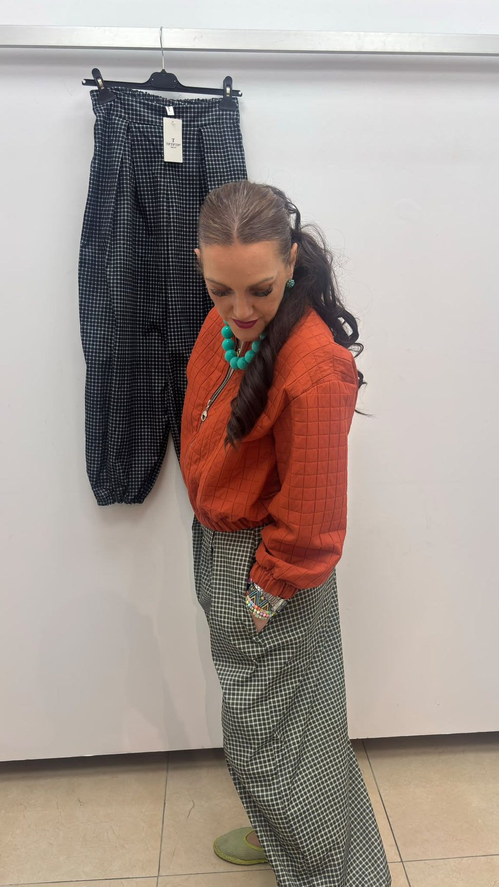 COLORFUL QUILTED BOMBER JACKET