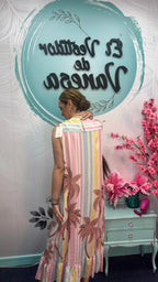VESTIDO RAYAS PALMERA PIPI