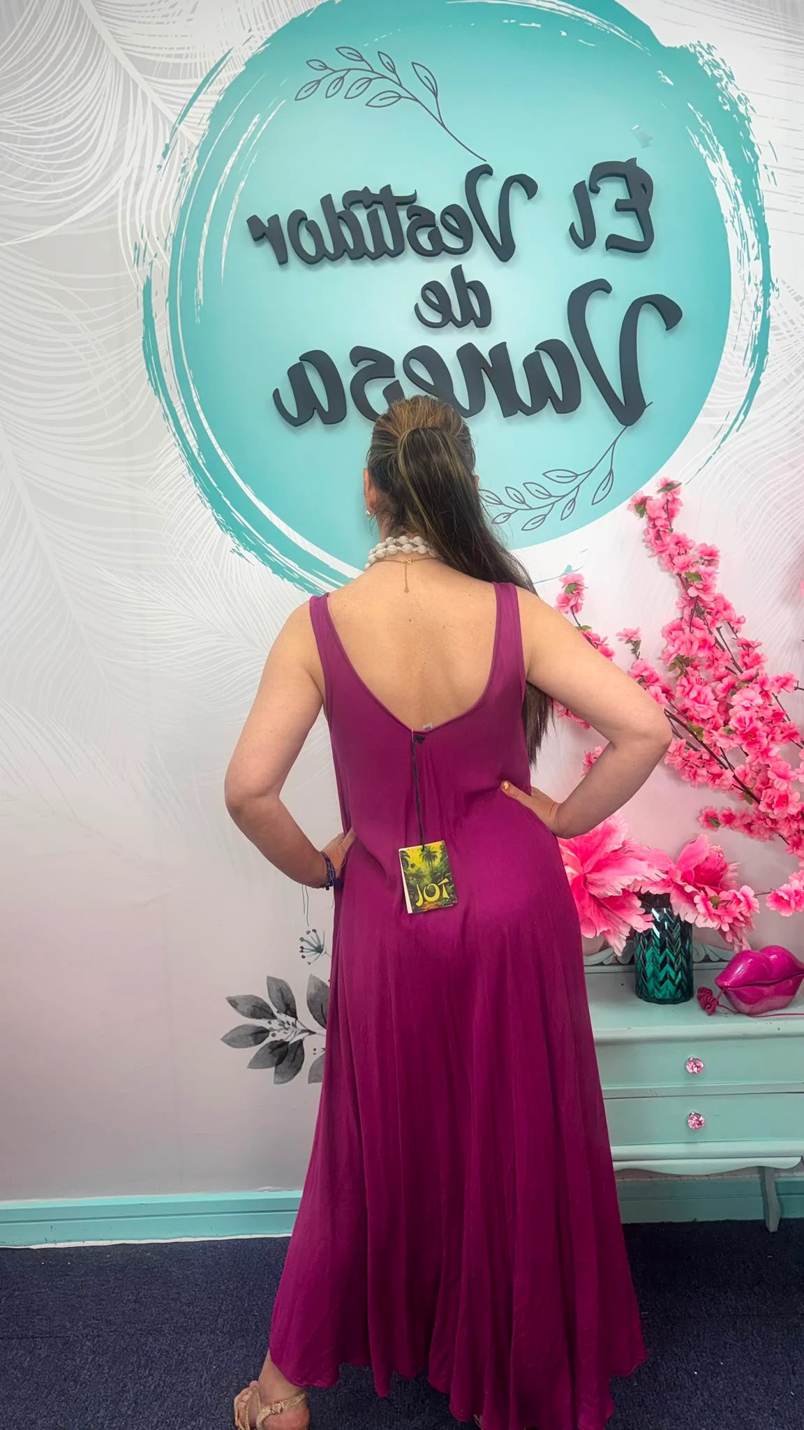 VESTIDO FINA LARGO JOT