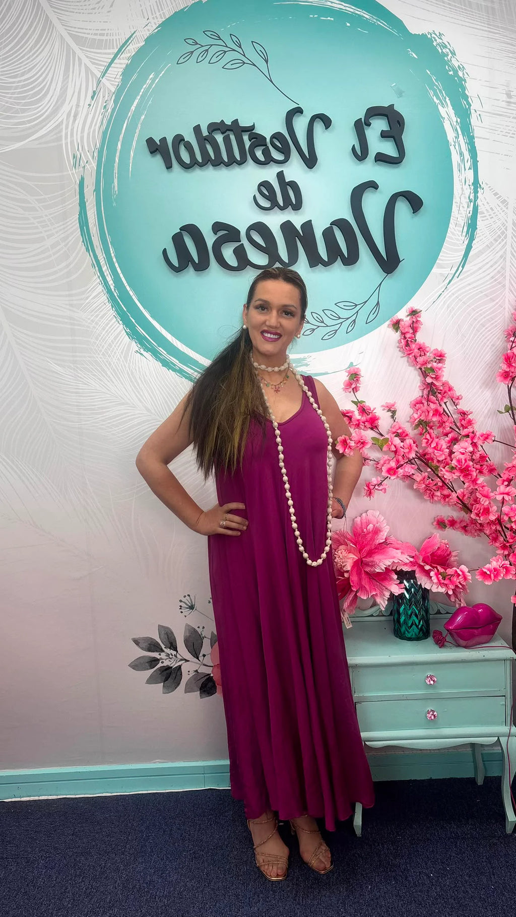 VESTIDO FINA LARGO JOT