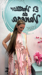 VESTIDO RAYAS PALMERA PIPI