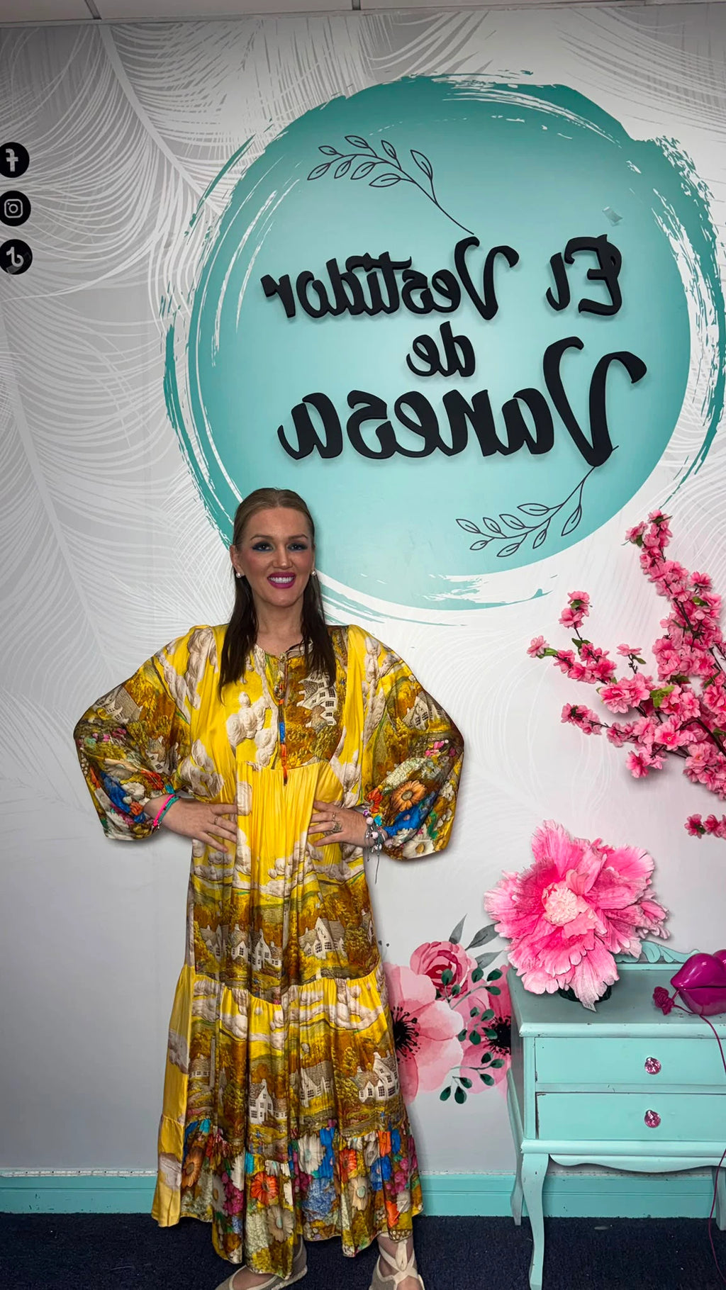 VESTIDO AMARILLO JOT MARIA