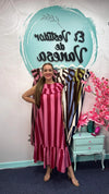 VESTIDO RAYAS DARTACAN