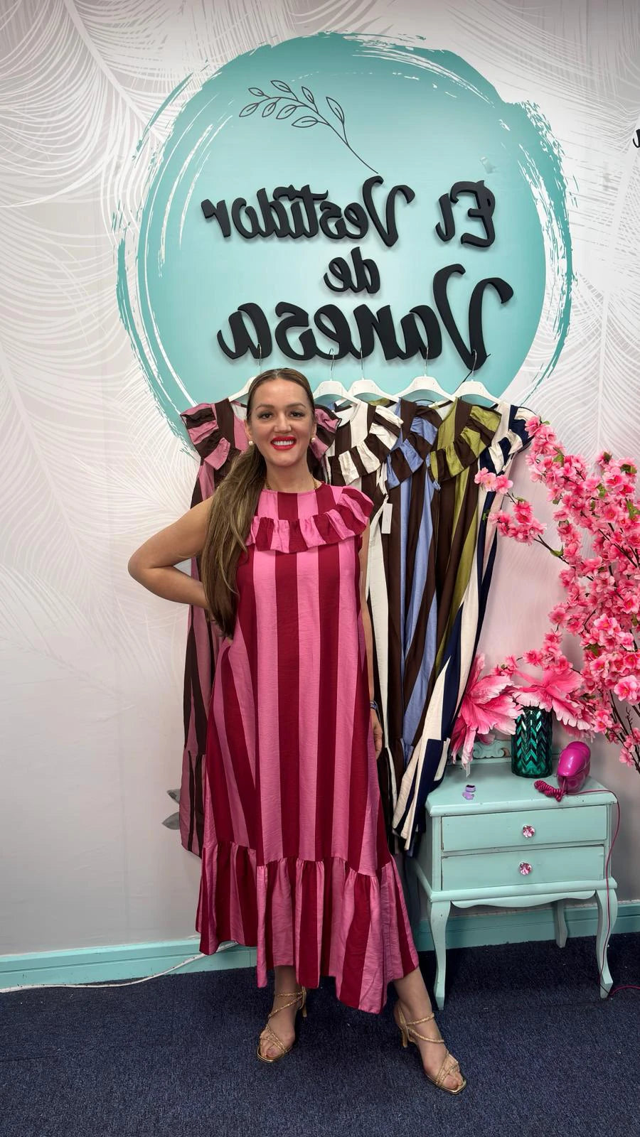 VESTIDO RAYAS DARTACAN