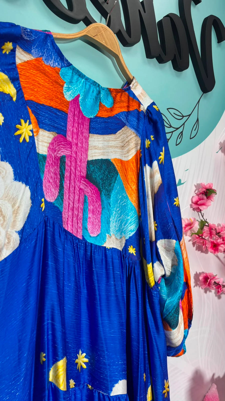 VESTIDO JOT AZUL ANTONIA