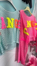 CAMISETA LOS ÁNGELES PERFORADA PILI