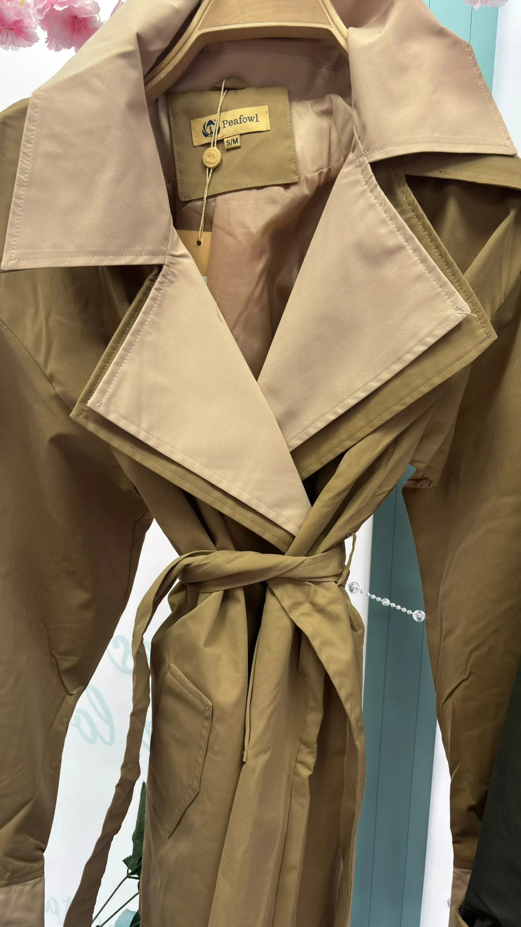 GABARDINA CORTA FLUIDA