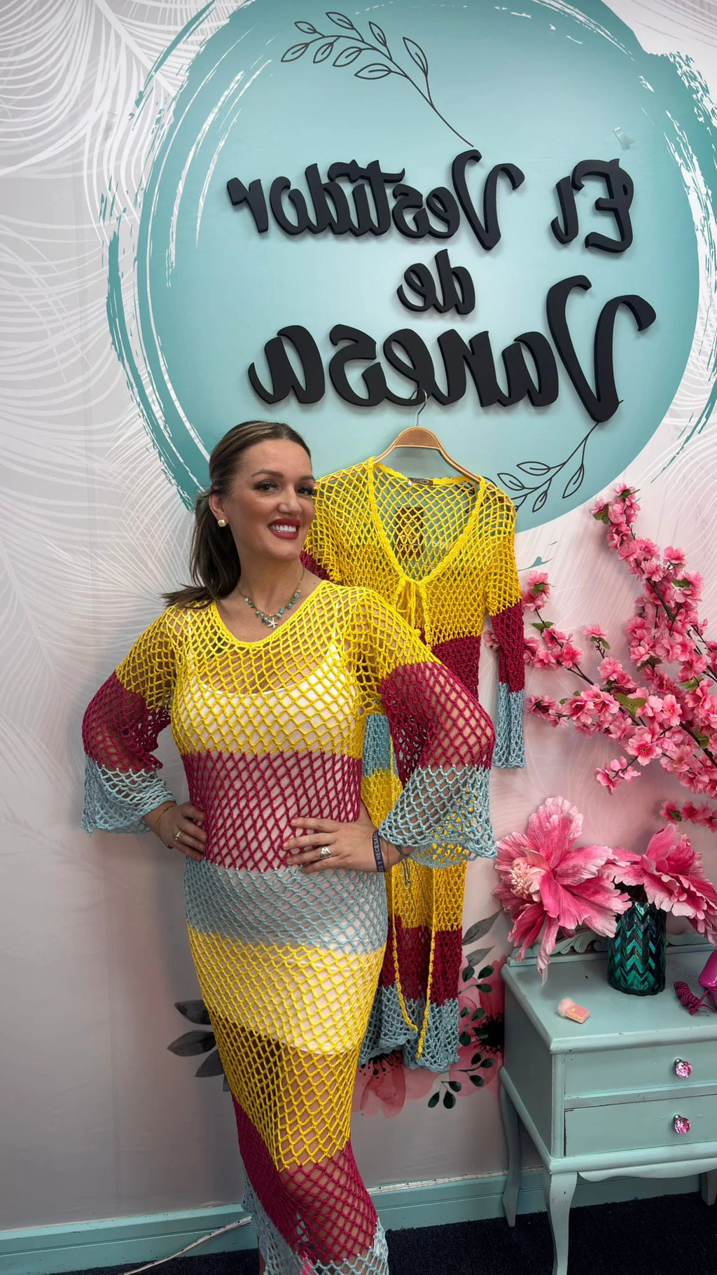 VESTIDO CROCHET AMARAL