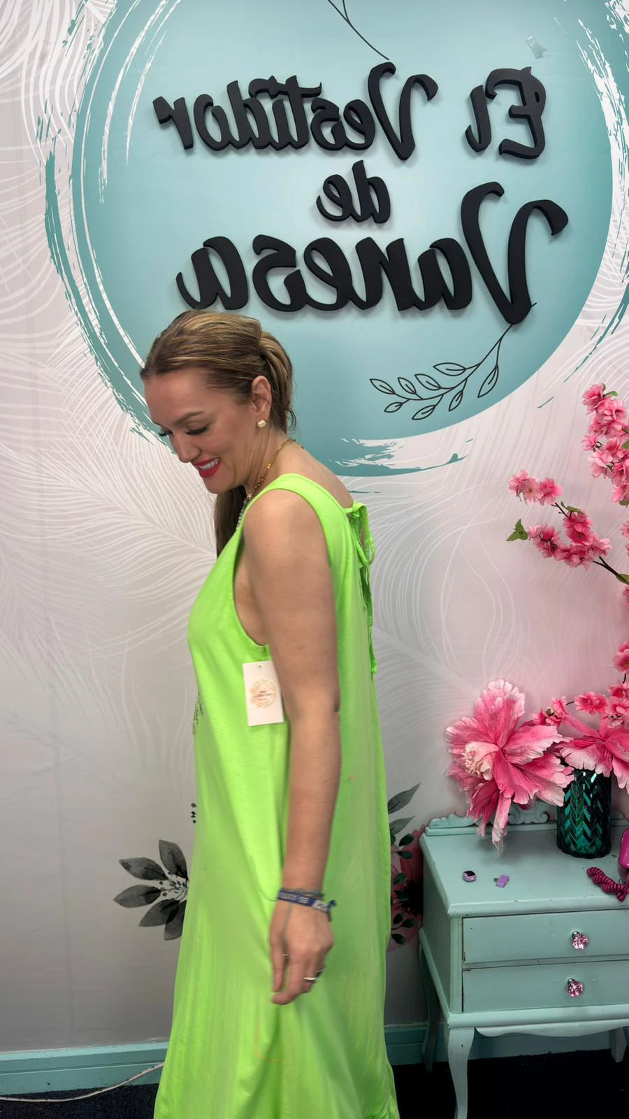 VESTIDO LENTEJUELAS LADIES