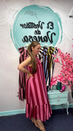 VESTIDO RAYAS DARTACAN