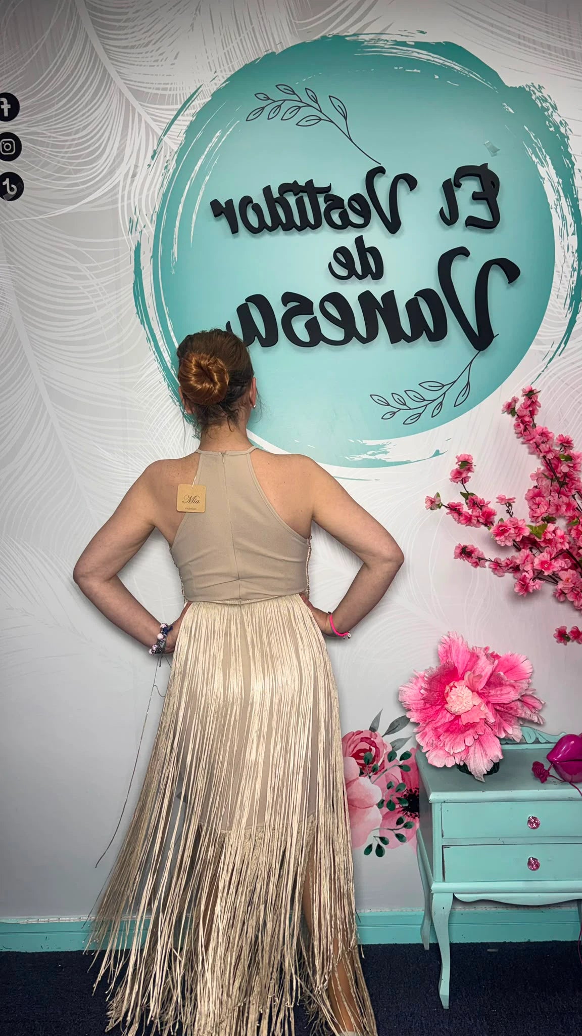 VESTIDO FATIMA FLECOS